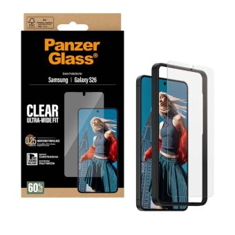 PanzerGlass - Tvrdené sklo UWF s aplikátorom pre Samsung Galaxy S26 5G S942, číre
