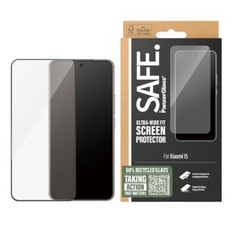 SAFE - Tvrdené sklo UWF pre Xiaomi 15 5G, čierne