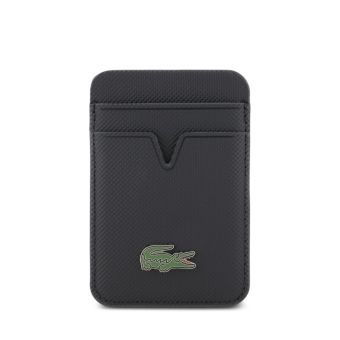 Lacoste PU Iconic Petit Pique MagSafe peňaženka LCWMSPLAV modrá