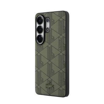 Obal Lacoste PVC Blend Monogram Magnetic Samsung Galaxy S26 Ultra 5G S948 LCHMS26LPBSB hnedý