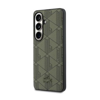 Obal Lacoste PVC Blend Monogram Magnetic Samsung Galaxy S26 5G S942 LCHMS26SPBSB hnedý