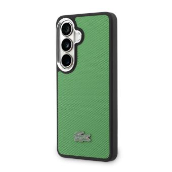 Obal Lacoste Petit Pique Metal Logo Magnetic Samsung Galaxy S26 5G S942 LCFCMS26SPLAN zelený