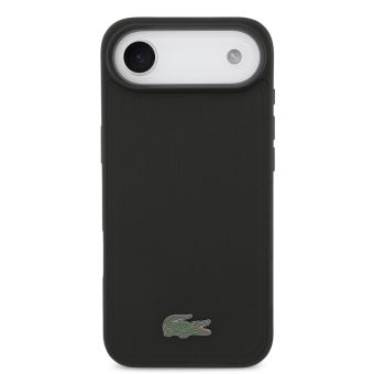 Obal Lacoste Iconic Petit Pique MagSafe + peňaženka Apple iPhone Air LCHMBWP17MPLAK čierny