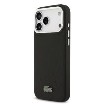 Obal Lacoste Iconic Petit Pique Camera Stand MagSafe Apple iPhone 17 Pro LCHMP17LPCSLAK čierny