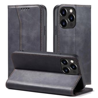 Obal Magnet Fancy Flip Book Apple iPhone 14 čierny