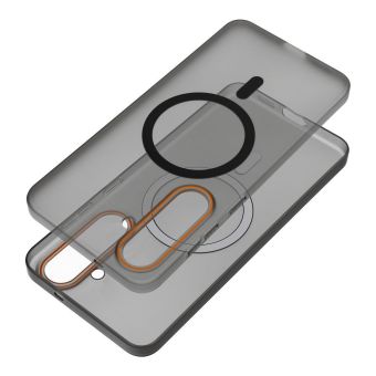Obal GO ORANGE MagSafe Xiaomi 17 Ultra čierny