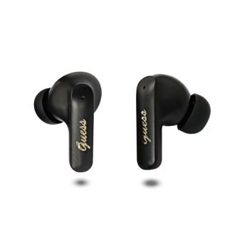 Guess PU Metal Logo TWS bezdrôtové slúchadlá GUTWSX45PGSK čierne