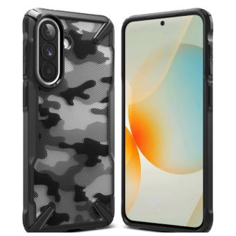 Obal Ringke Fusion-X Samsung Galaxy A57 5G A576 čierna kamufláž