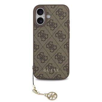 Obal Guess 4G Charm Apple iPhone 15 Pro Max GUHCP15XGF4GBR Brown