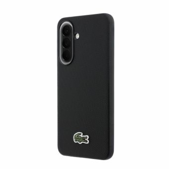 Obal Lacoste Iconic Petit Pique Woven Logo MagSafe Samsung Galaxy A57 5G A576 LCHCA57PVCK čierny