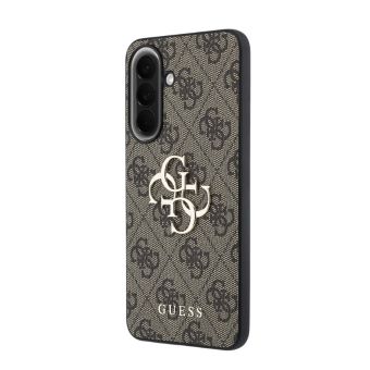 Obal Guess PU 4G Metal Logo Samsung Galaxy A57 5G A576 GUHCSA574GMGBR hnedý