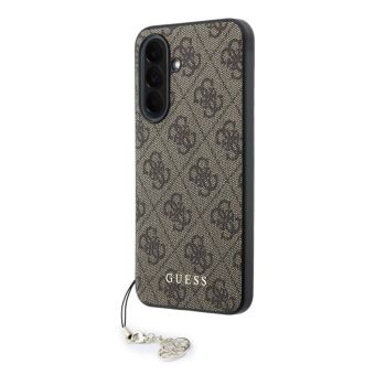 Obal Guess 4G Charm Samsung Galaxy A37 5G A376 GUHCSA37GF4GBR hnedý