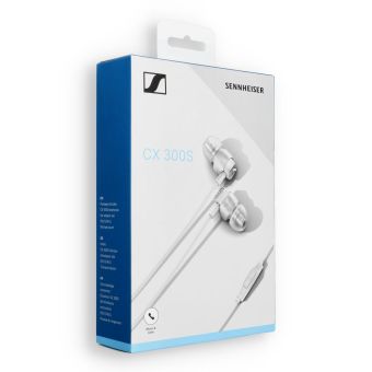 Sennheiser CX 300S Jack 3,5 mm biele