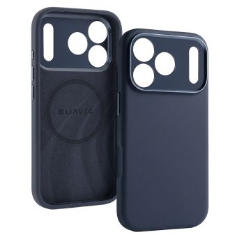 Obal Liavec Silk Shield MagSafe Apple iPhone 17 Pro Max modrý