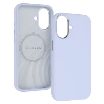 Obal Liavec Silky MagSafe Apple iPhone 17 modrý