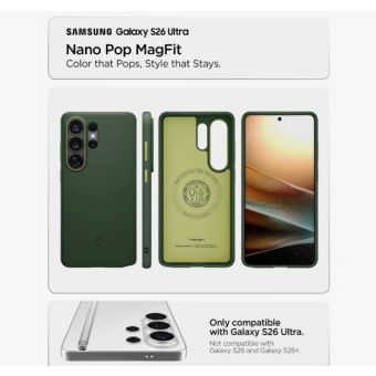 Obal Spigen Nano Pop MagSafe Samsung Galaxy S26 Ultra 5G S948 modrý