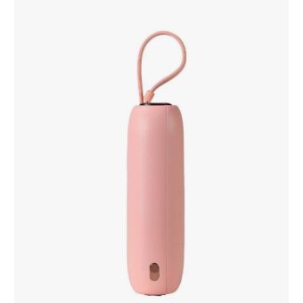 Joyroom Mini Colorful Series JR-L012, 10000mAh 22.5W (vstavené káble USB-C,Lightning), ružová