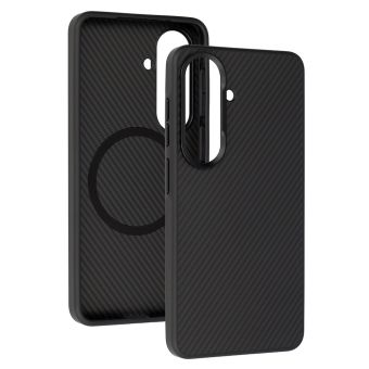 Obal Liavec Carbon Core MagSafe Samsung Galaxy S26+ 5G S947 čierny