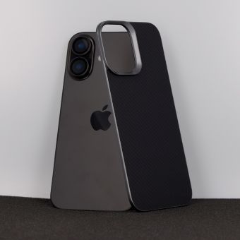Obal Liavec Carbon Layer MagSafe Aramid Apple iPhone 17 čierny