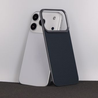 Obal Liavec Carbon Layer MagSafe Aramid Apple iPhone 17 Pro Max modrý