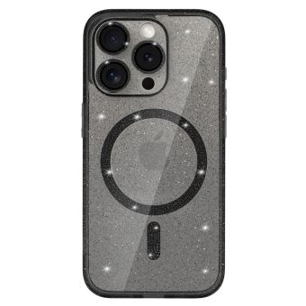 Obal Glitter MagSafe Samsung Galaxy S26 Ultra 5G S948 čierny