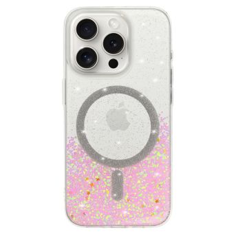 Obal Tel Protect Moonlite MagSafe Samsung Galaxy S25 Ultra 5G S938 transparentno-ružový