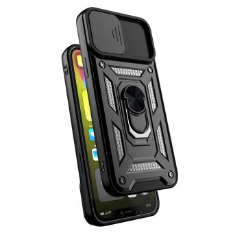 Obal Ring Camshield Armor Xiaom Redmii Note 15 4G čierny