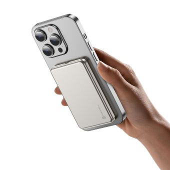 Forcell F-Energy Slim F5K9 MagSafe QC4.0 PD3.0 15W 5000 mAh béžová