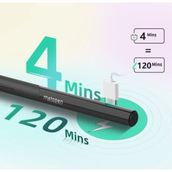 Metapen Stylus Pencil D1 na Apple iPad čierny