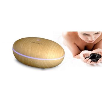 Aromacare Zen Stone, ultrazvukový aroma difuzér, svetlé drevo, 350 ml