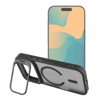 Obal Forcell F-Protect Shadow Stand Premium MagSafe Apple iPhone 16 Pro čierny