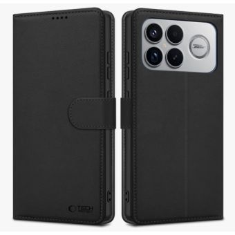 Obal Tech-Protect Wallet POCO F8 Ultra čierny