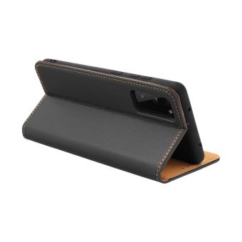 Obal Leather Smart Pro Book Xiaomi Redmi Note 10 Pro čierny