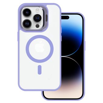 Obal Tel Protect Kickstand MagSafe Apple iPhone 14 Pro Max fialový