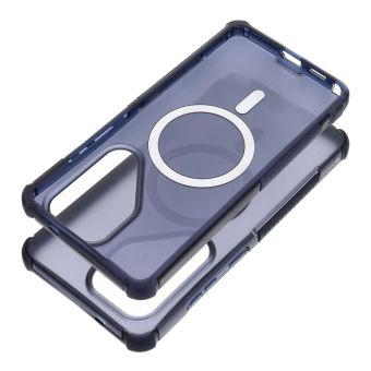 Obal Forcell F-Protect BumperX Premium MagSafe Samsung Galaxy S26 5G S942 modrý