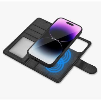Obal Tech-Protect Wallet MagSafe 2v1 Apple iPhone 16 čierny