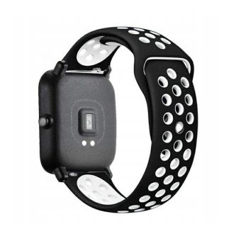 Remienok Beline Watch Strap 22mm Sport Silicone čierno-biely