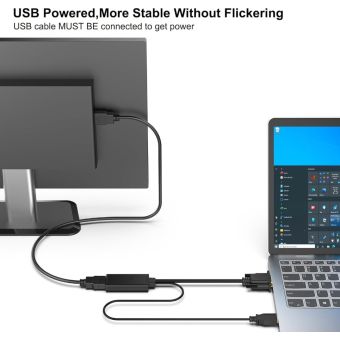 BENFEI adapter VGA to HDMI 1080P with audio black