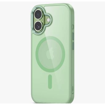 Obal Tech-Protect MagMat MagSafe Apple iPhone 17 transparentno-zelený