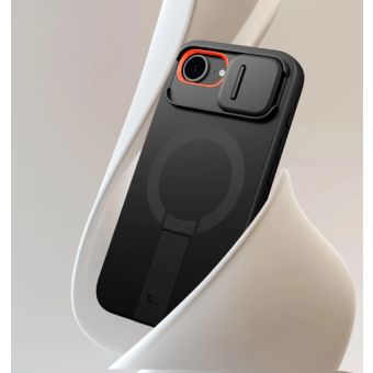 Obal Tech-Protect Kevlar Aura MagSafe Apple iPhone 16e/17e čierny