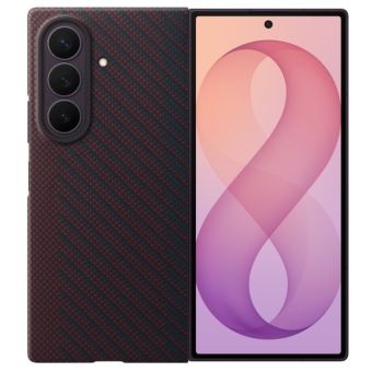Obal Samsung Carbon Magnetic Samsung Galaxy Z Fold8 Ultra 5G F976 EF-KF976SRE červený