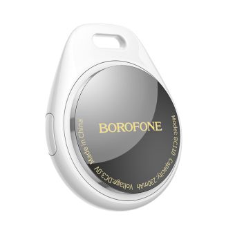 Borofone Find Dual Tracker BC110 (Dual Apple & Android) biely