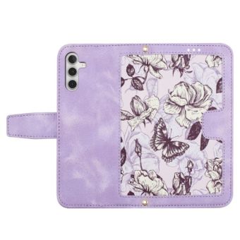 Obal Leather Design Book Samsung Galaxy A55 5G A556 fialový