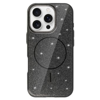 Obal MagSafe Slim Shiny Apple iPhone 16 čierny