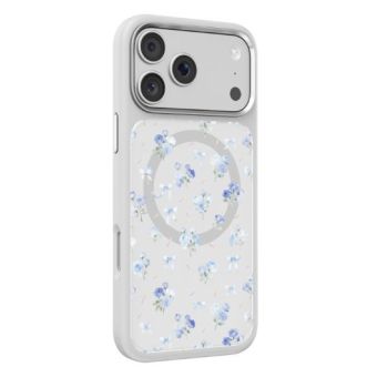 Obal Mutural Flora MagSafe Apple iPhone 17 Pro biely