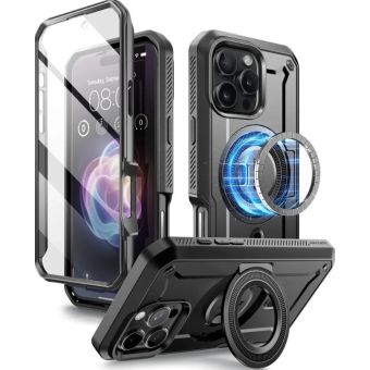 Obal Supcase Unicorn Beetle Pro Mag MagSafe Apple iPhone 16 Pro Max Black