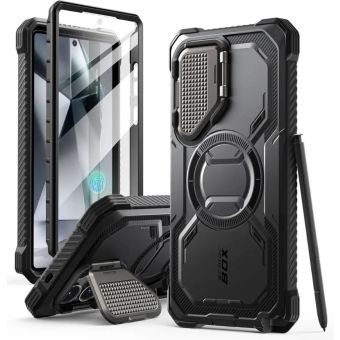 Obal Supcase IBLSN ArmorBox Mag MagSafe Samsung Galaxy S25 Ultra 5G S938 Black