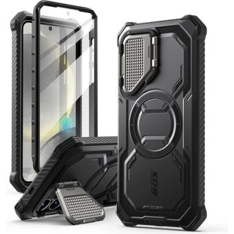 Obal Supcase IBLSN ArmorBox Mag MagSafe Samsung Galaxy S25+ 5G S936 Black