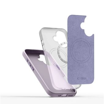 Obal Tech-Protect Silicone Pure MagSafe Apple iPhone 16 Mauve