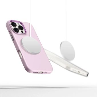 Obal Tech-Protect Silicone Pure MagSafe Apple iPhone 16 Pro Pink Pearl